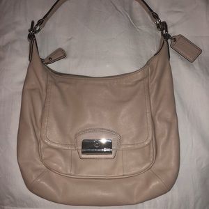Authentic Coach Shoulder Bag, Dusty Pink